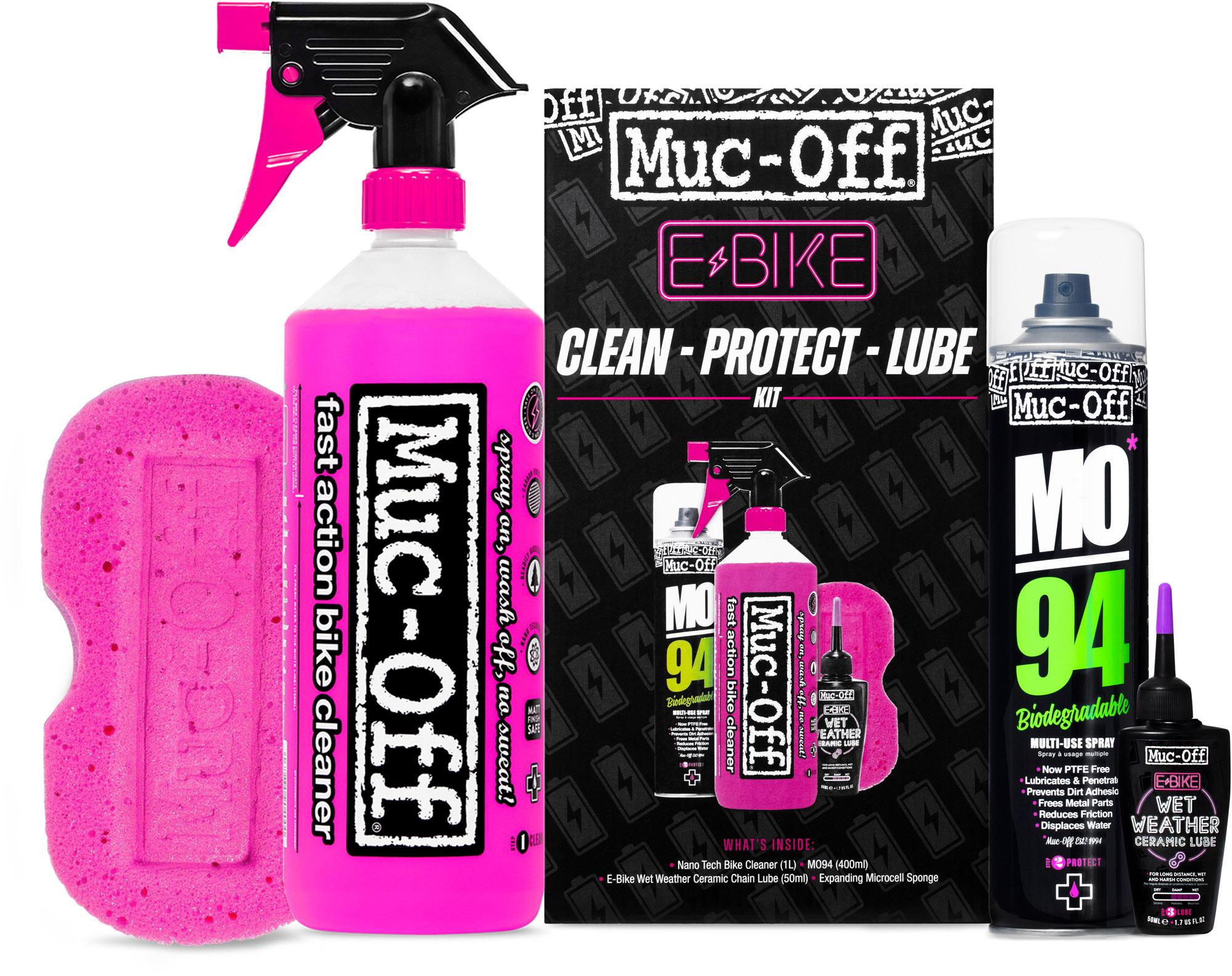 Muc-off Ebike Clean - Protect And Lube Kit  Black