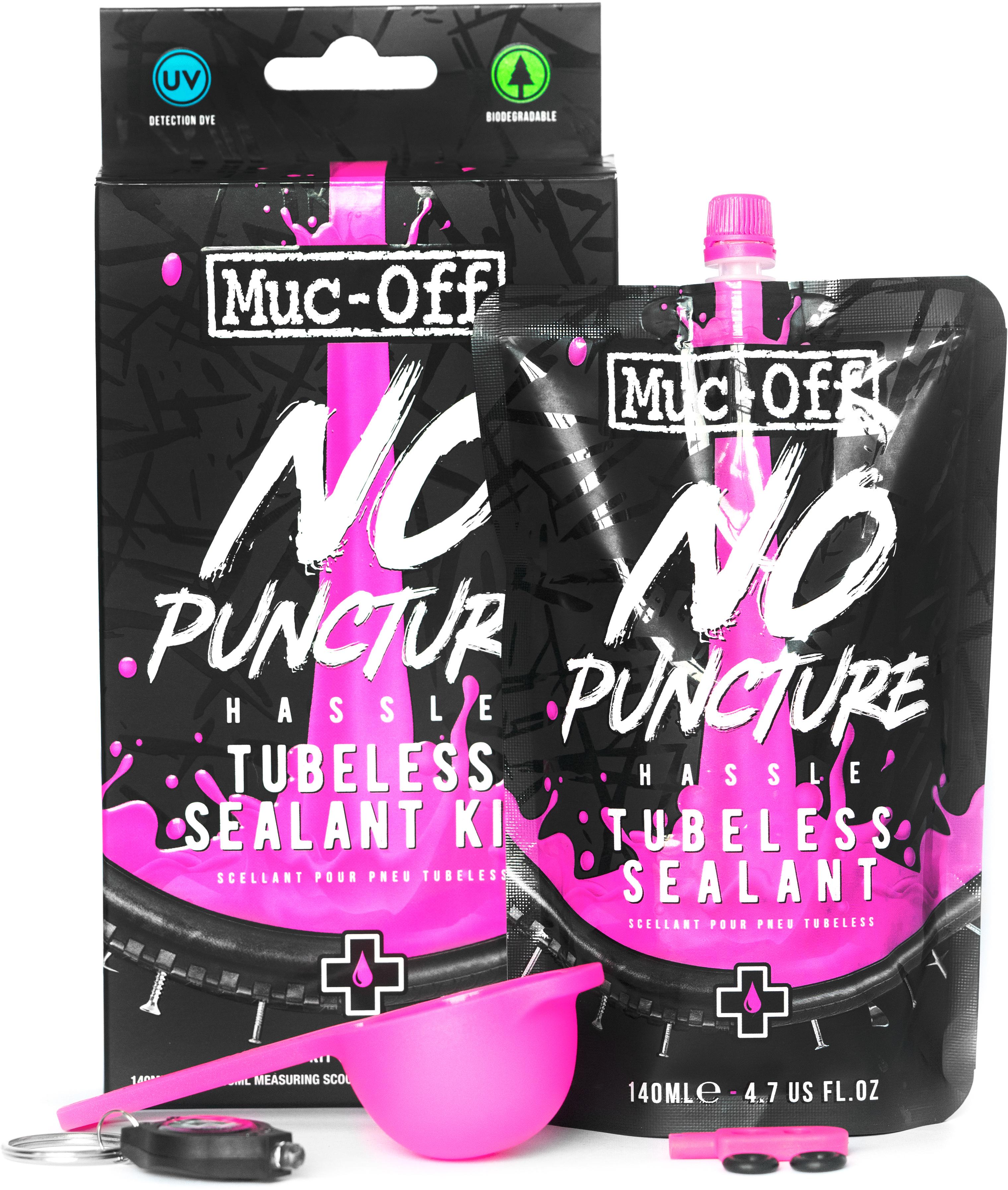 Muc-off No Puncture Hassle Kit (140ml)  Black