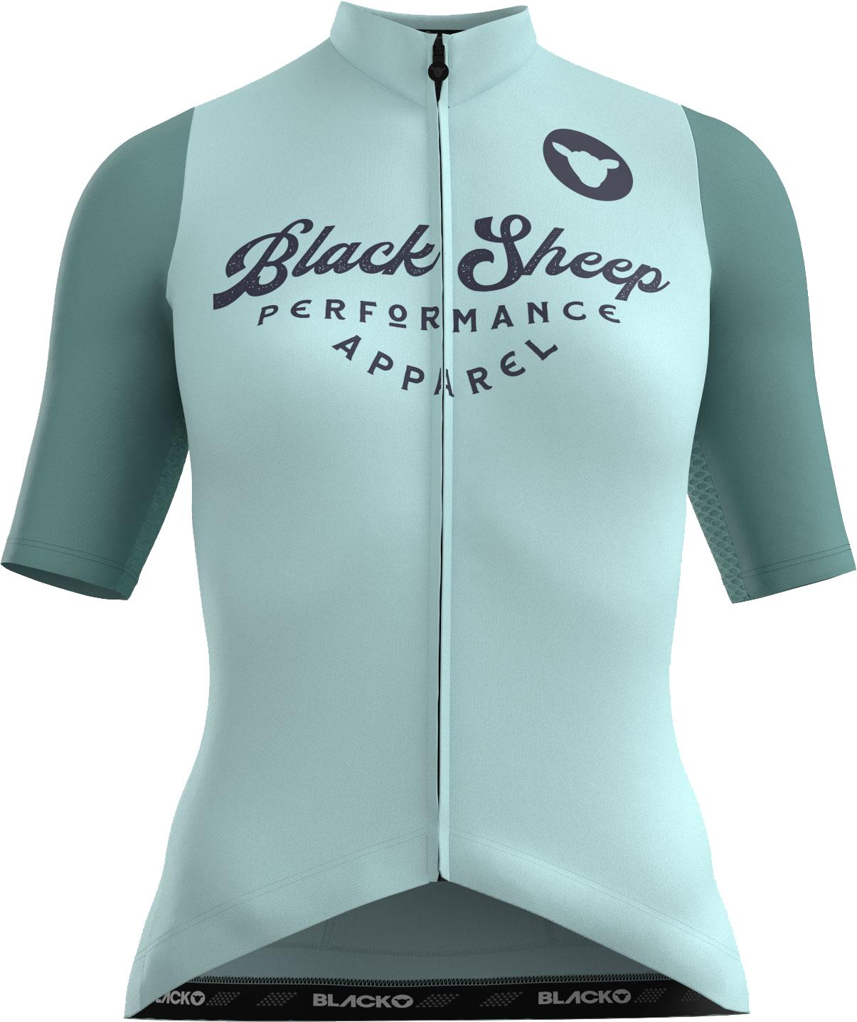Black Sheep Cycling Womens Essentials Team Jersey (ltd Ed)  Blue