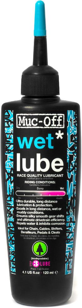 Muc-off Wet Lube (120ml)  Transparent
