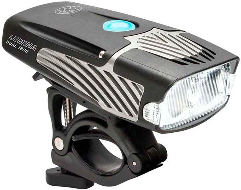 Nite Rider Lumina 1800 Dual Beam Front Bike Light  Black