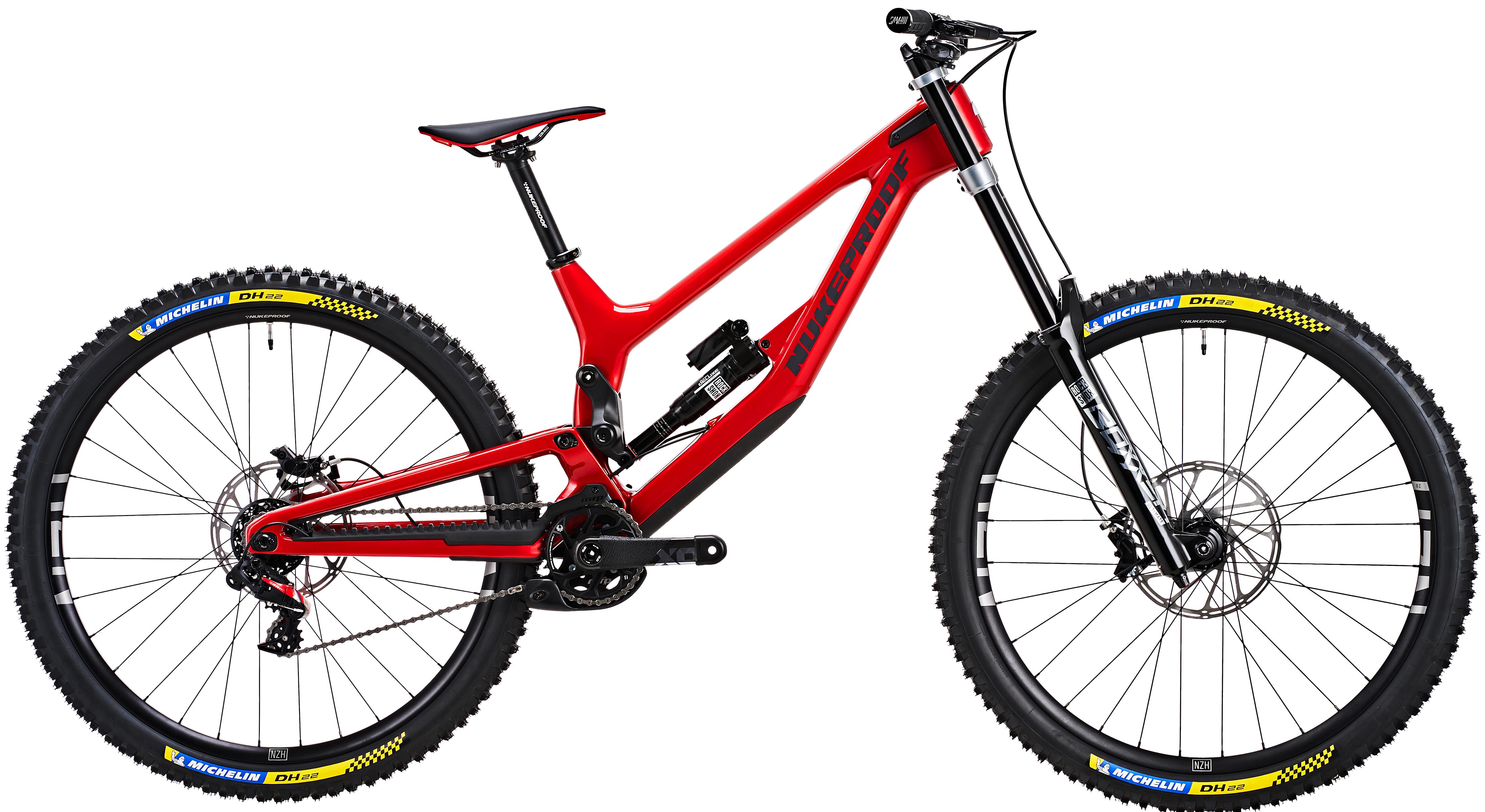 Nukeproof Dissent 290 Rs Carbon Bike (xo1 Dh)  Racing Red