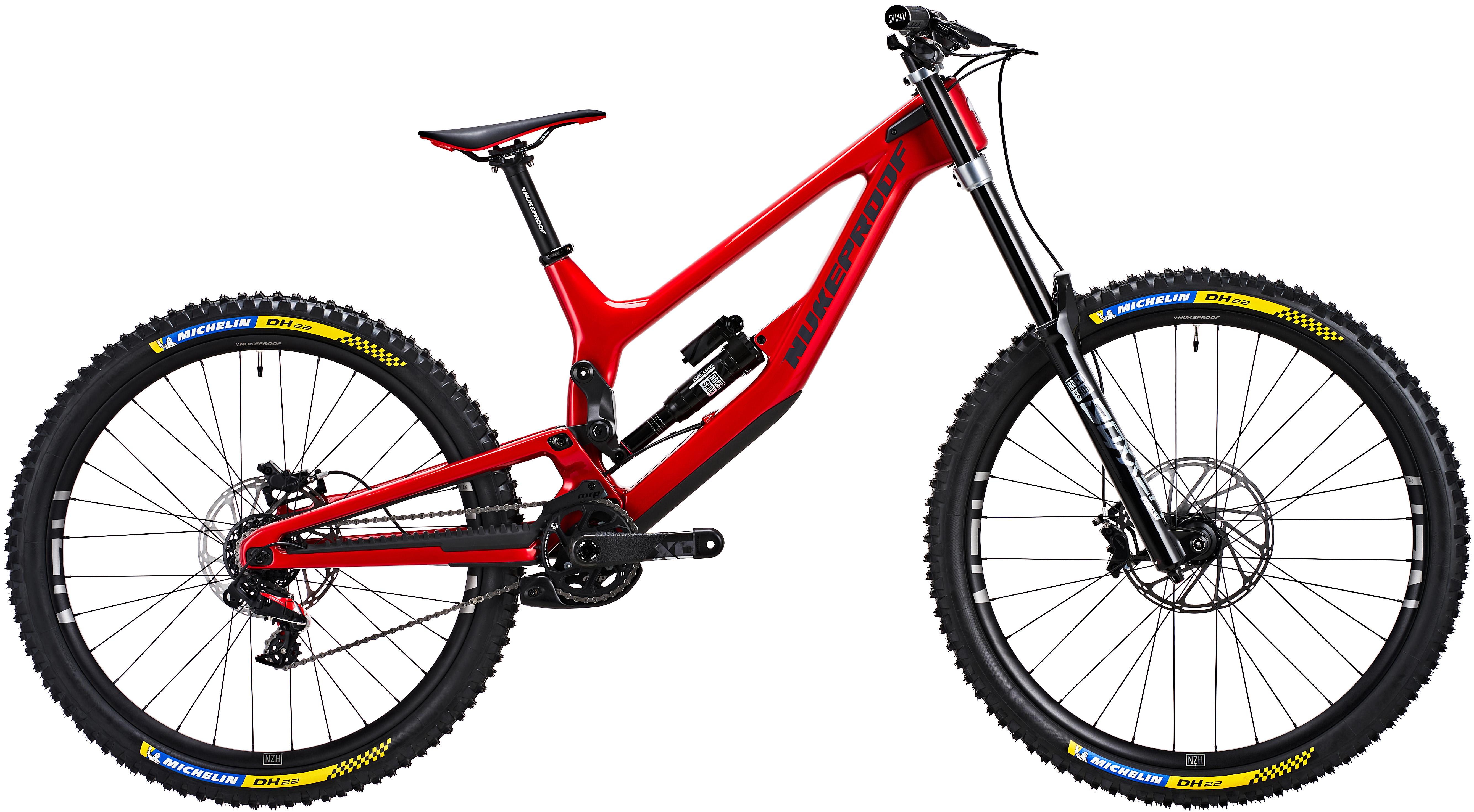 Nukeproof Dissent 297 Rs Carbon Mountain Bike (x01 Dh)  Racing Red