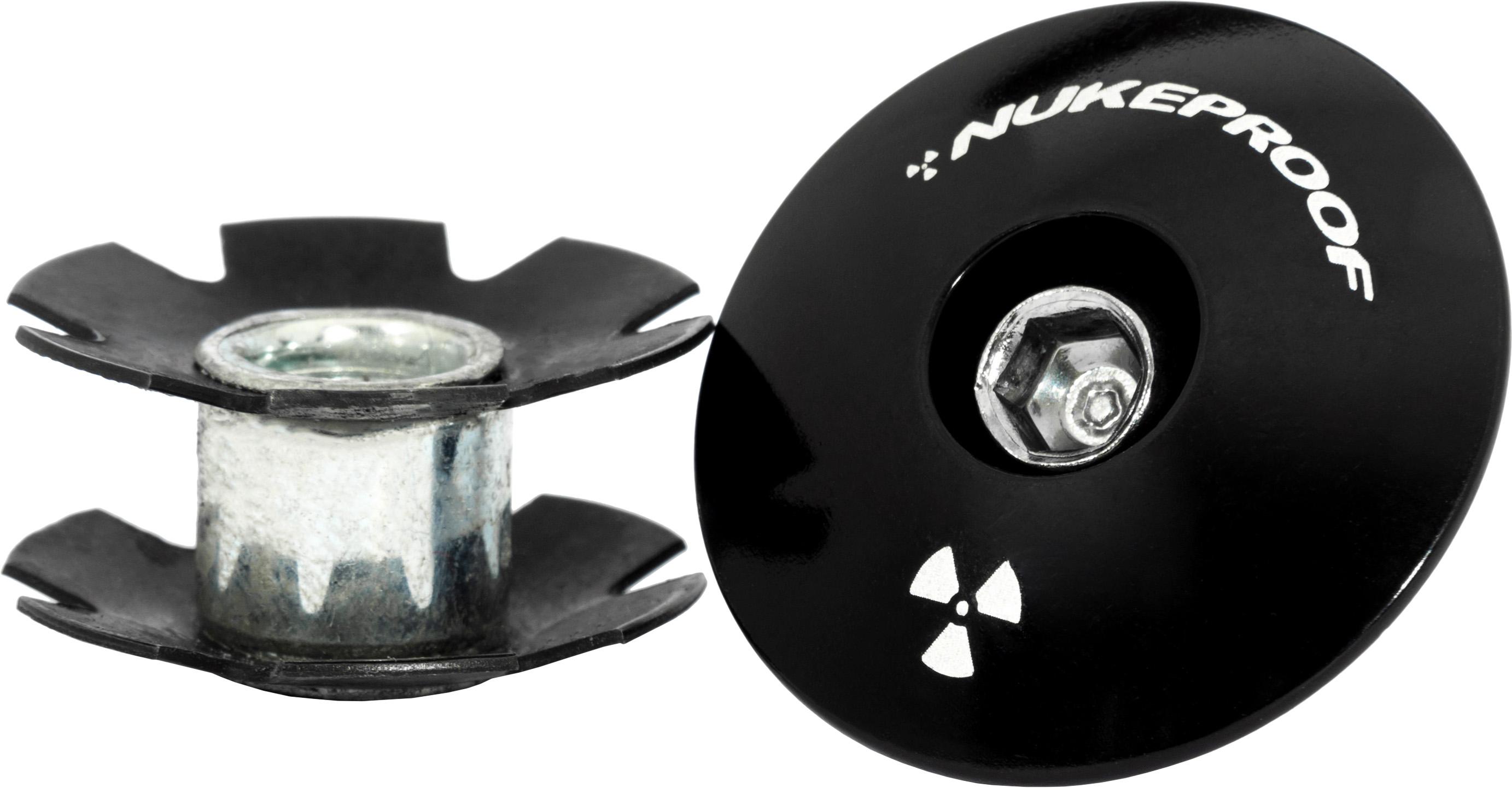 Nukeproof Headset Top Cap And Star Nut  Black