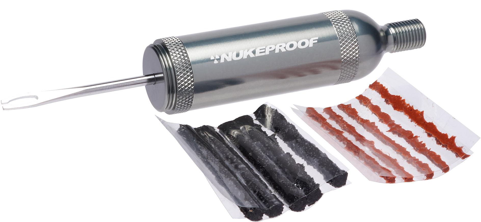 Nukeproof Horizon Co2 Style Tubeless Repair Kit  Silver