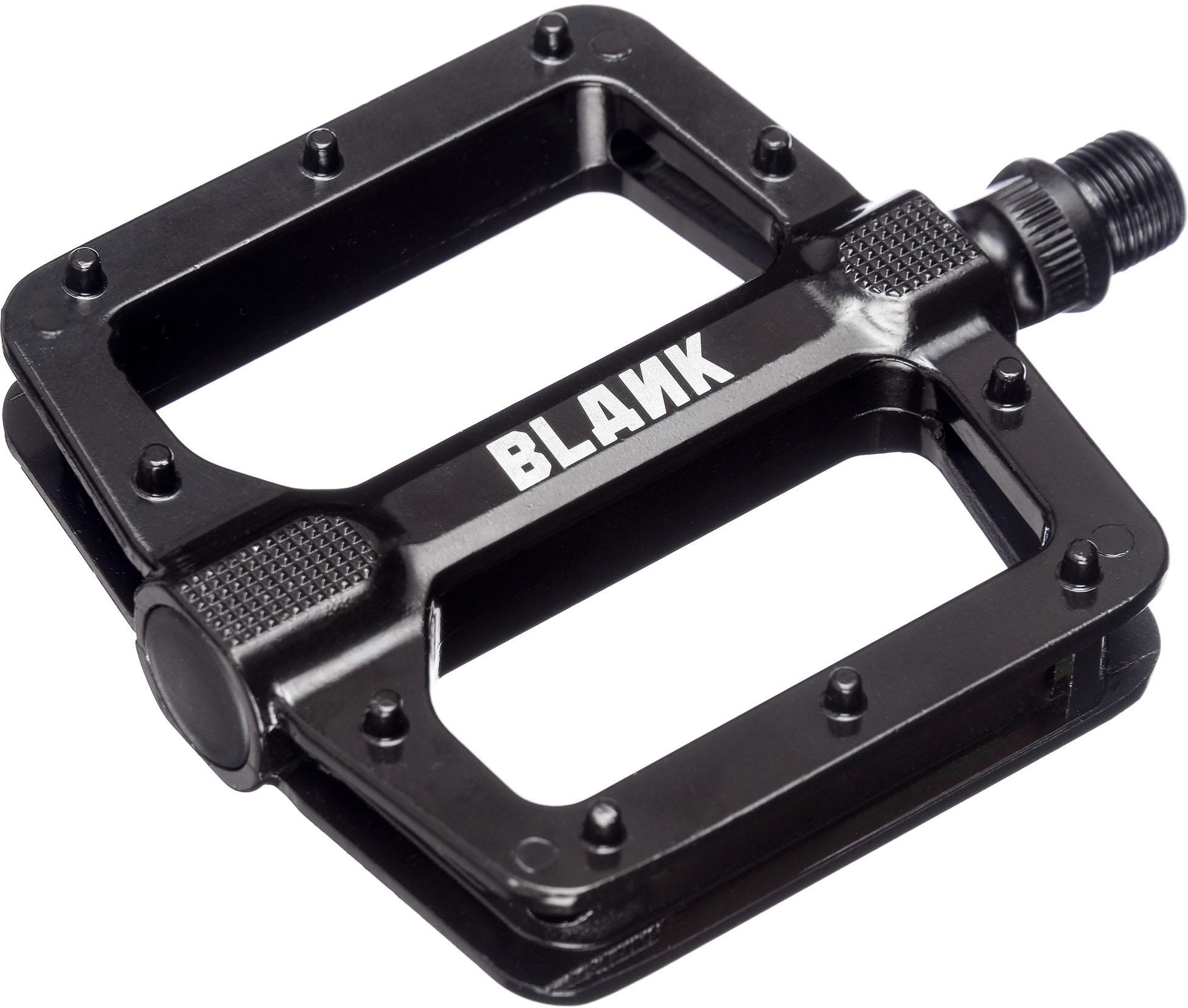 Blank Compound Alloy Bmx Pedals  Black