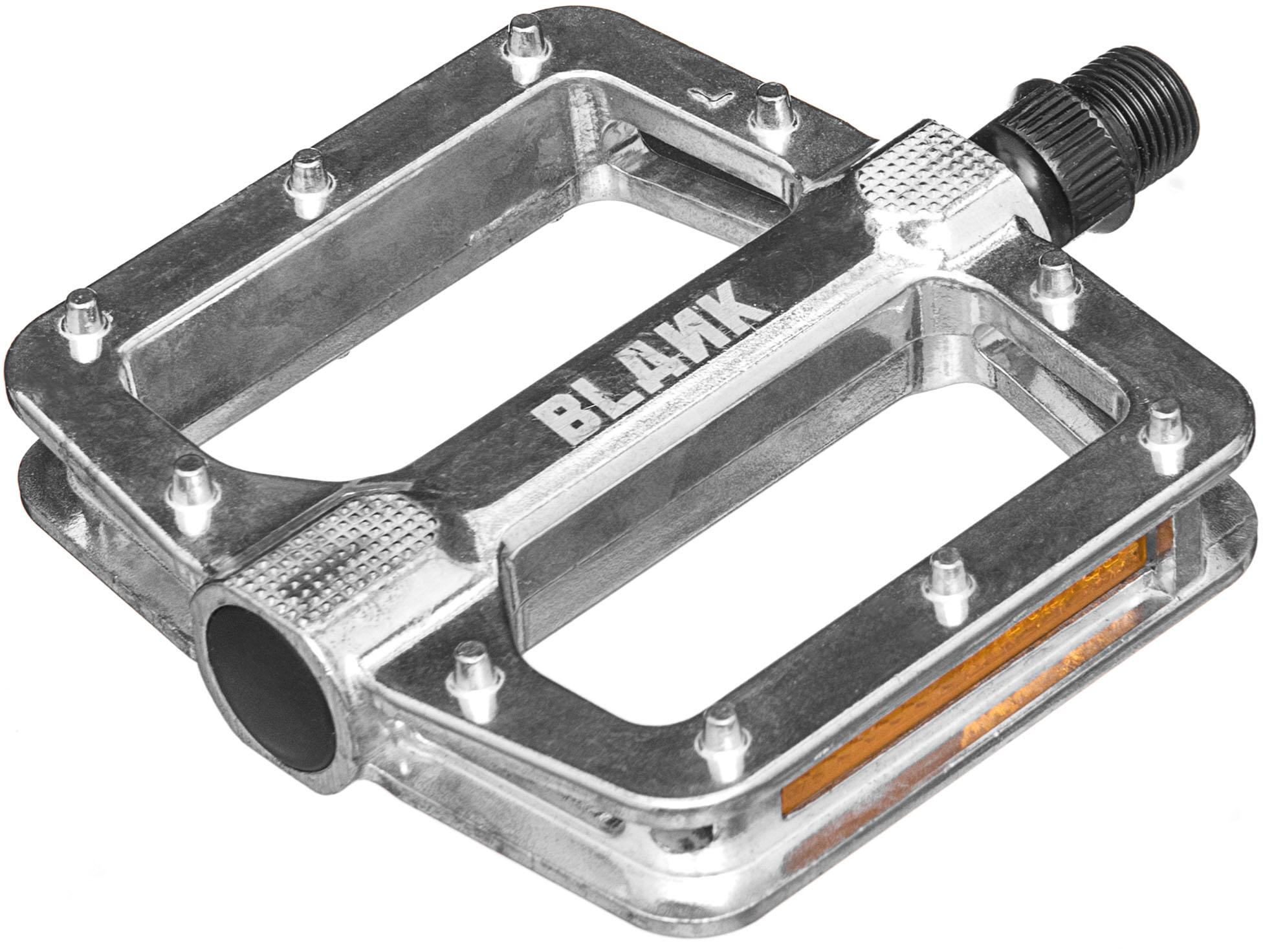 Blank Compound Alloy Bmx Pedals  Polished