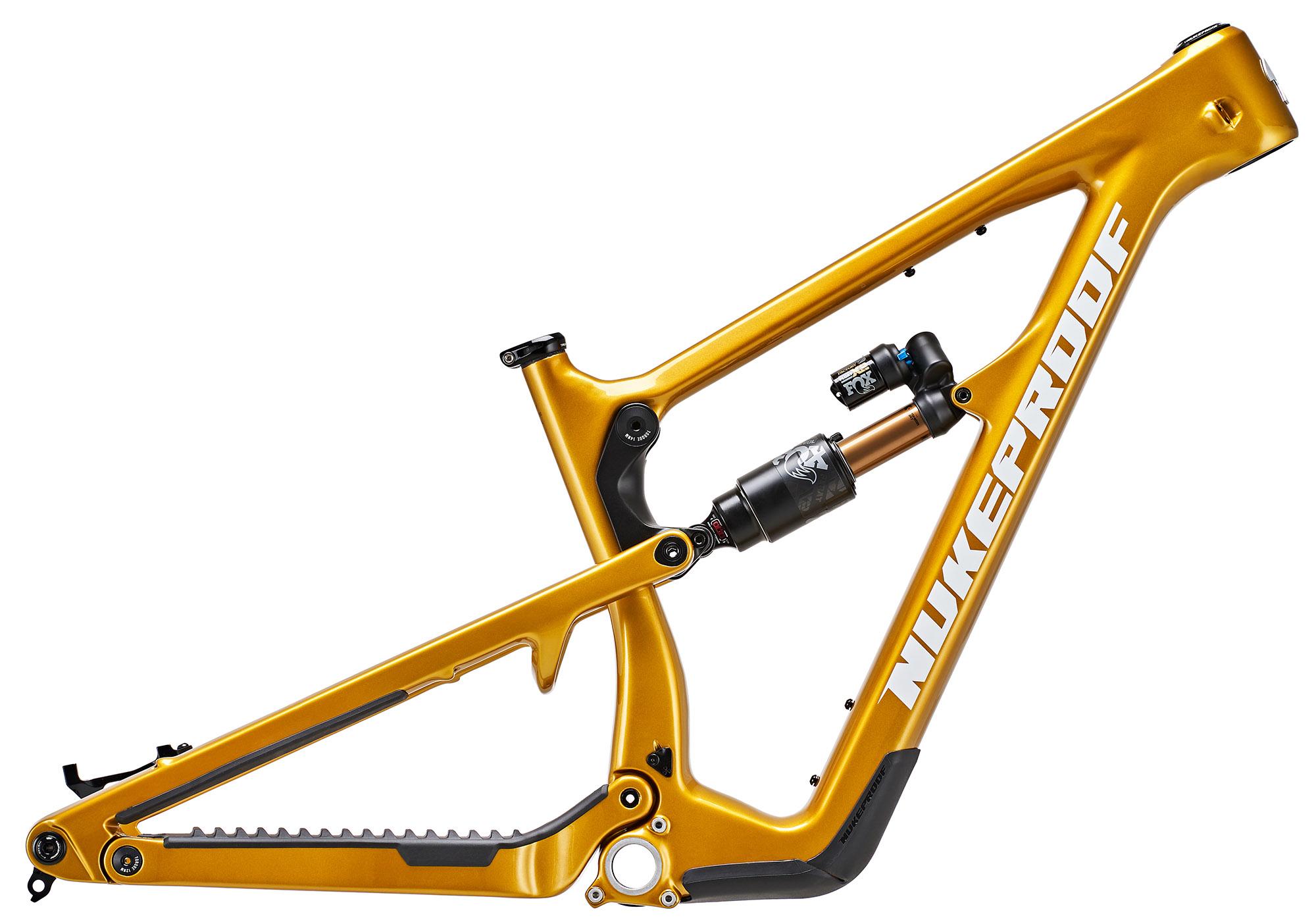 Nukeproof Mega 290 Carbon Mountain Bike Frame  Turmeric Yellow
