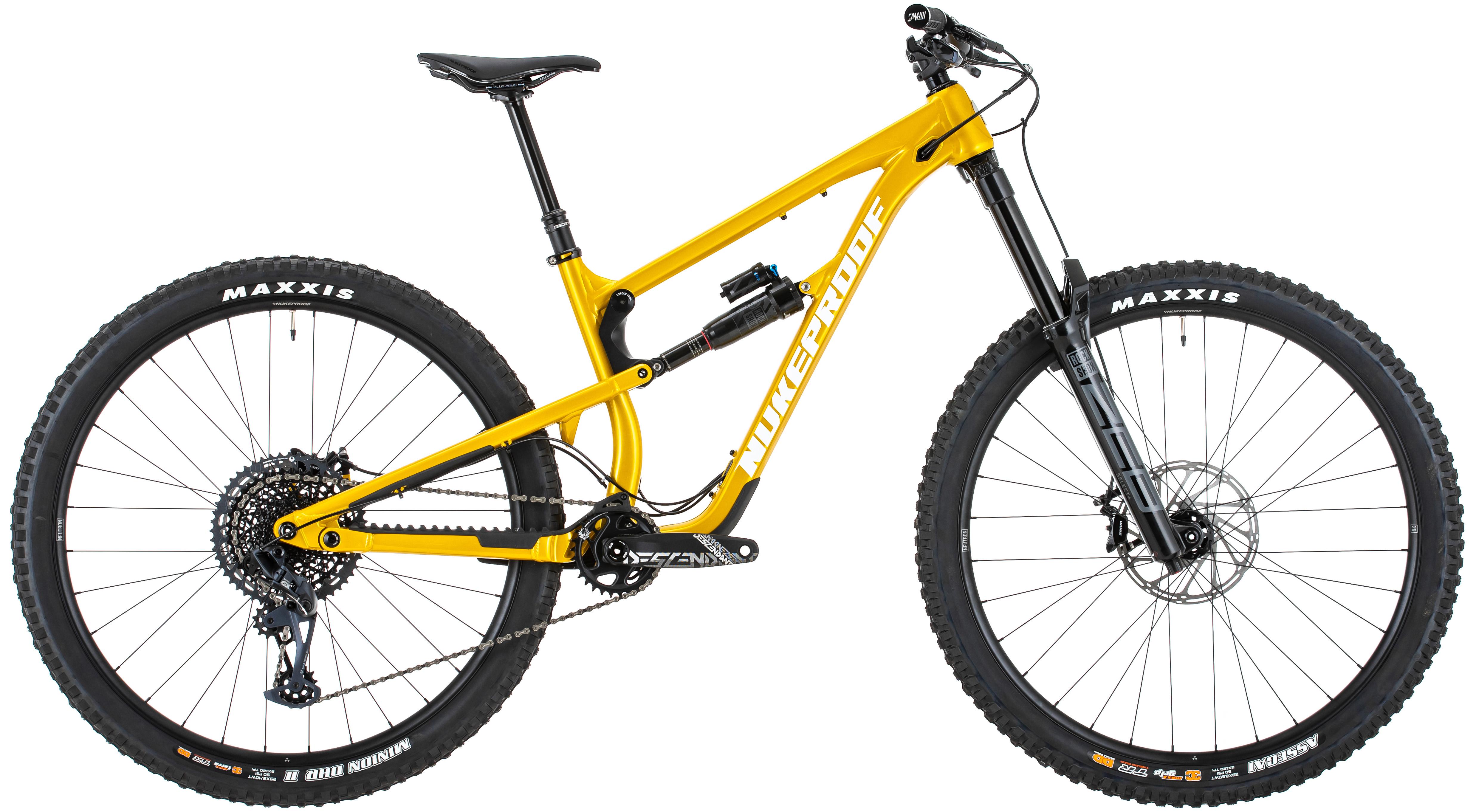 Nukeproof Mega 290 Pro Alloy Bike (gx Eagle)  Turmeric Yellow