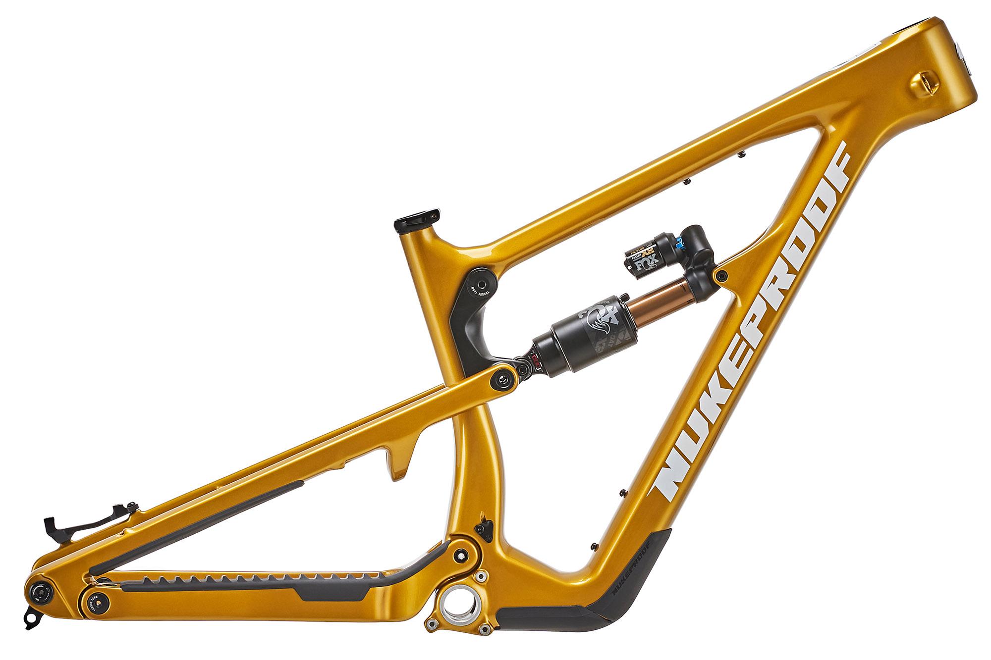 Nukeproof Mega 297 Carbon Mountain Bike Frame  Turmeric Yellow