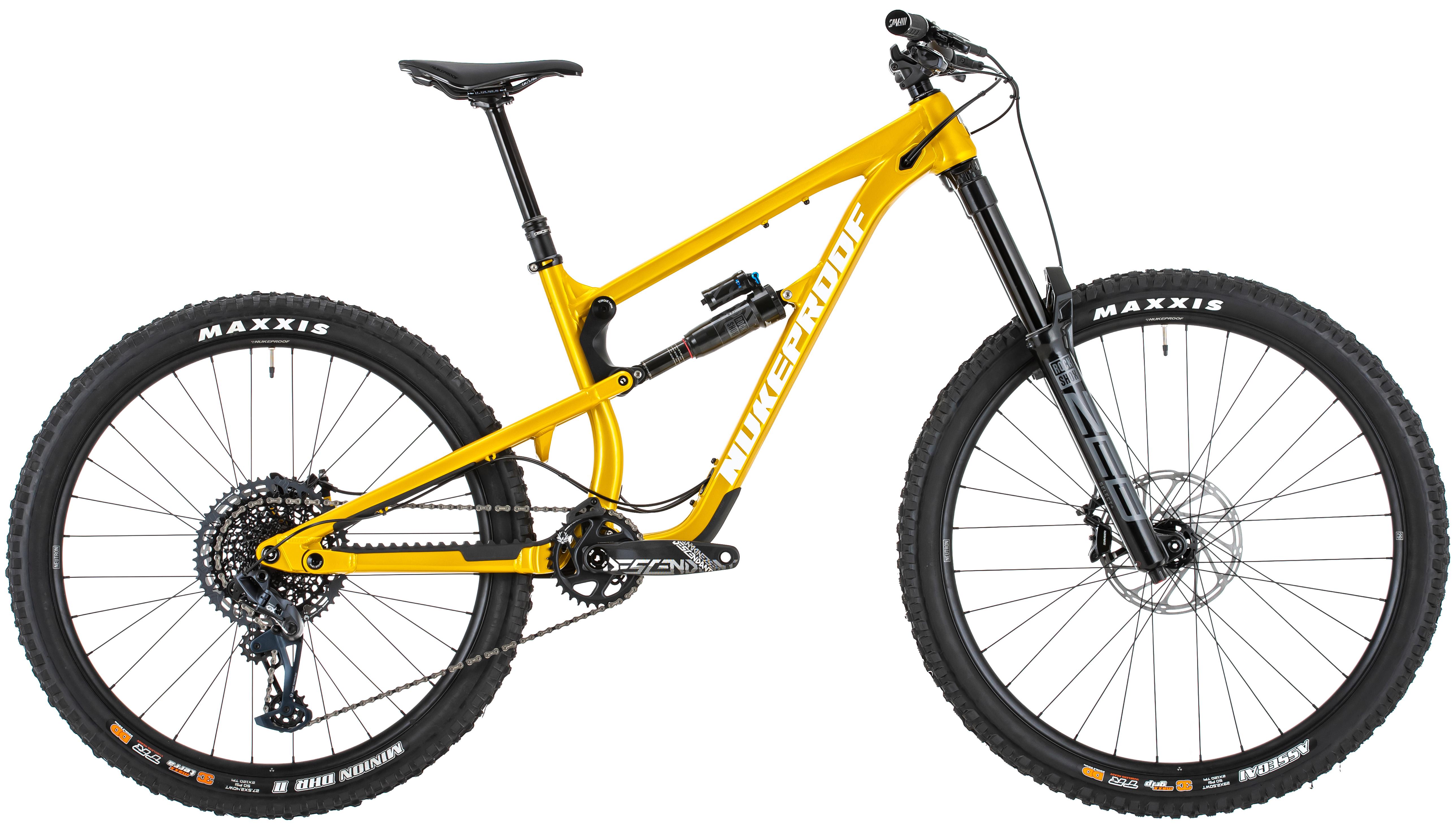 Nukeproof Mega 297 Pro Alloy Bike (gx Eagle)  Turmeric Yellow