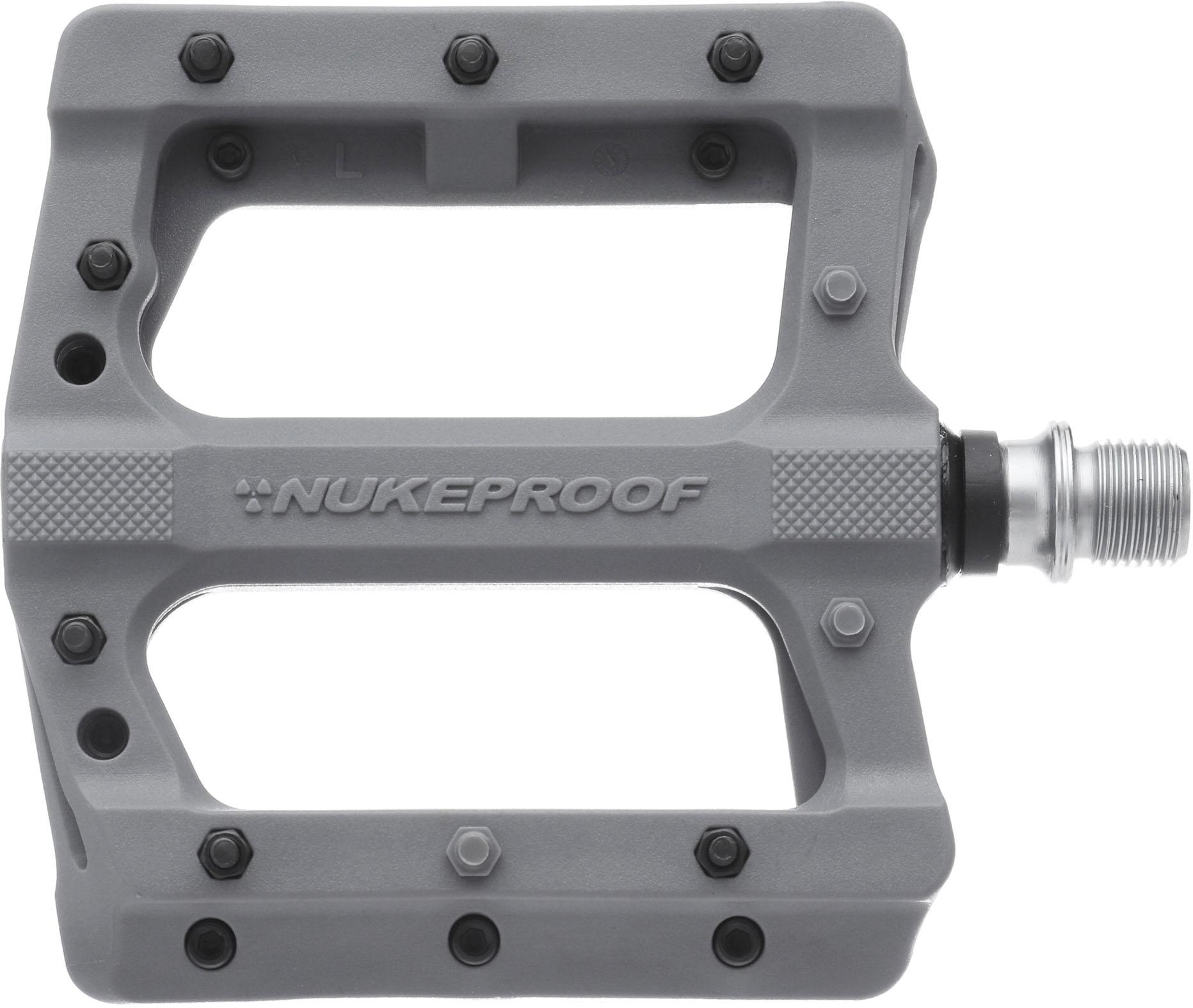 Nukeproof Neutron Evo Flat Pedals  Grey