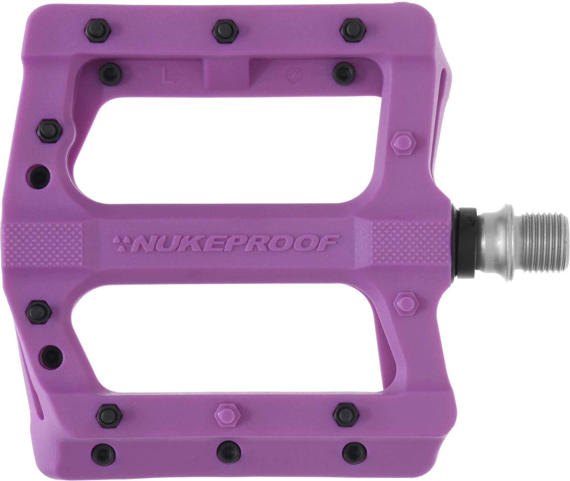 Nukeproof Neutron Evo Flat Pedals  Purple