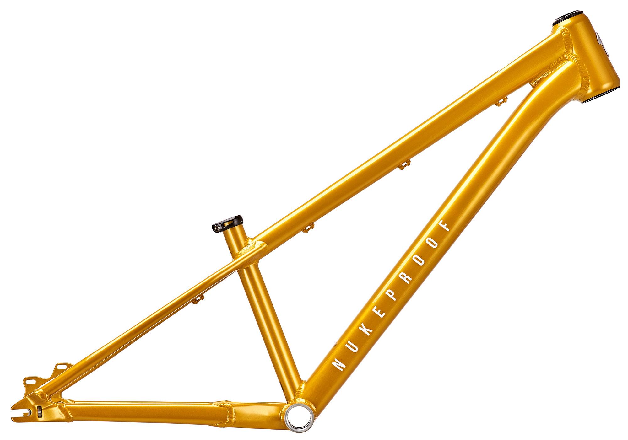 Nukeproof Solum 260 Alloy Mountain Bike Frame  Turmeric Yellow