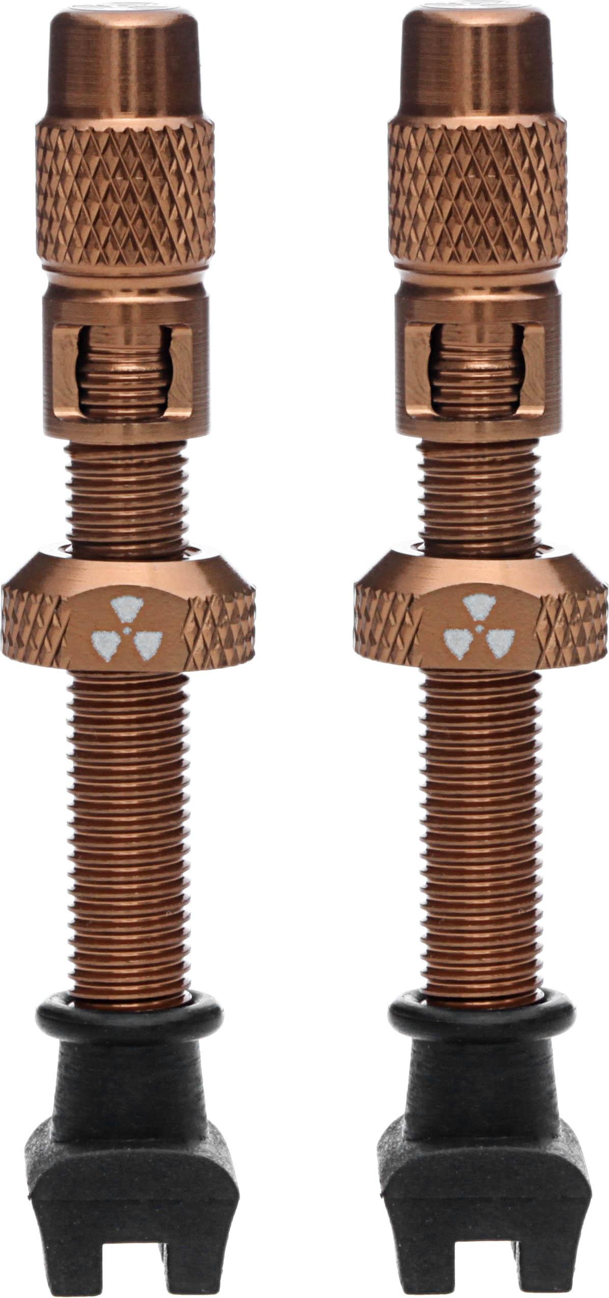 Nukeproof Universal Presta Tubeless Valves (pair)  Copper