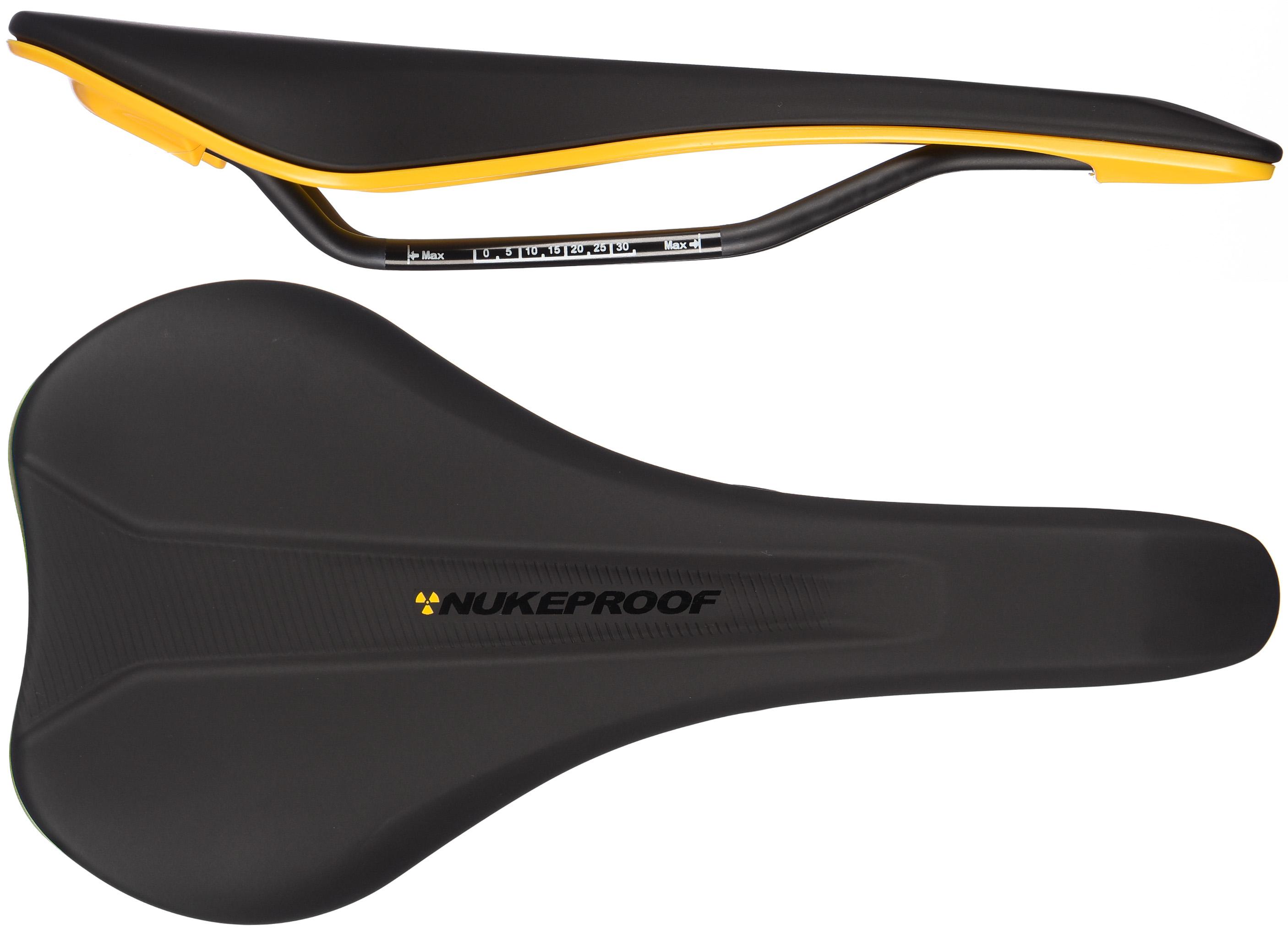 Nukeproof Vector Am Comp Chromoly Saddle  Black/yellow
