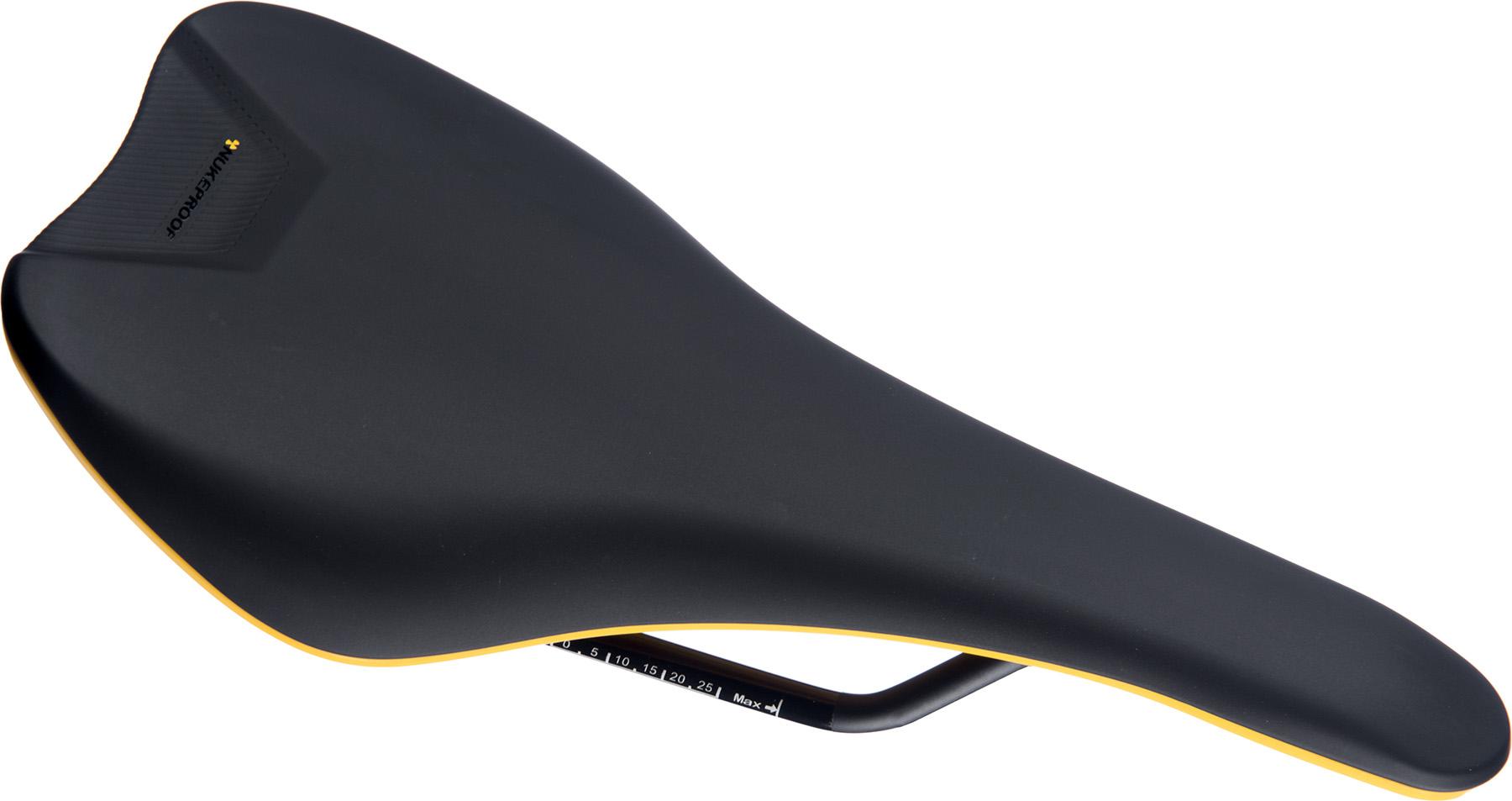 Nukeproof Vector Downhill Comp Cro-mo Saddle  Black/yellow