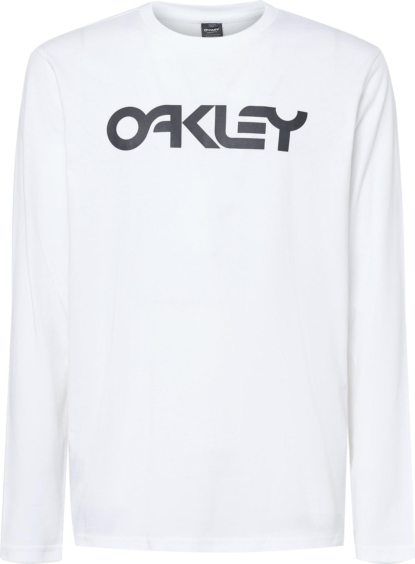 Oakley Mark Ii Long Sleeve Tee  White/black 2