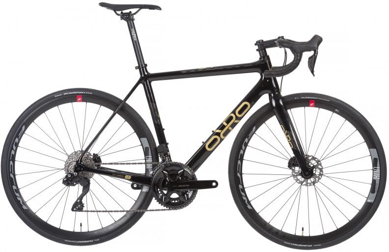 Orro Gold Stc 105 Di2 R800db Road Bike 2023  Black Gloss