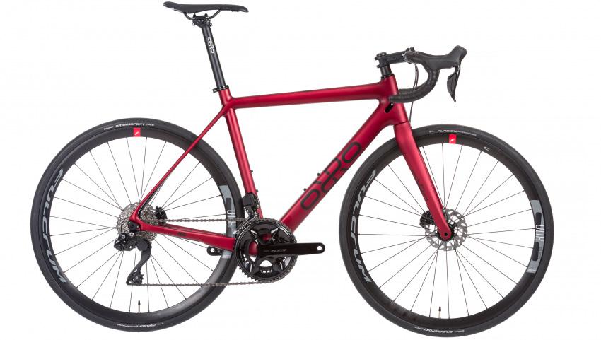Orro Gold Stc 105 Di2 R800db Road Bike 2023  Dark Red Matte
