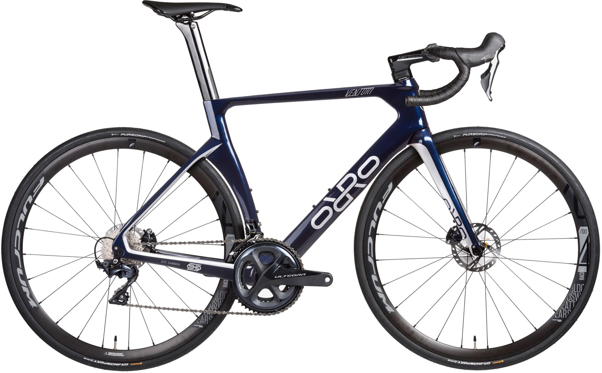 Orro Venturi Stc Ultegra R400db Road Bike 2023  Blue/silver Gloss