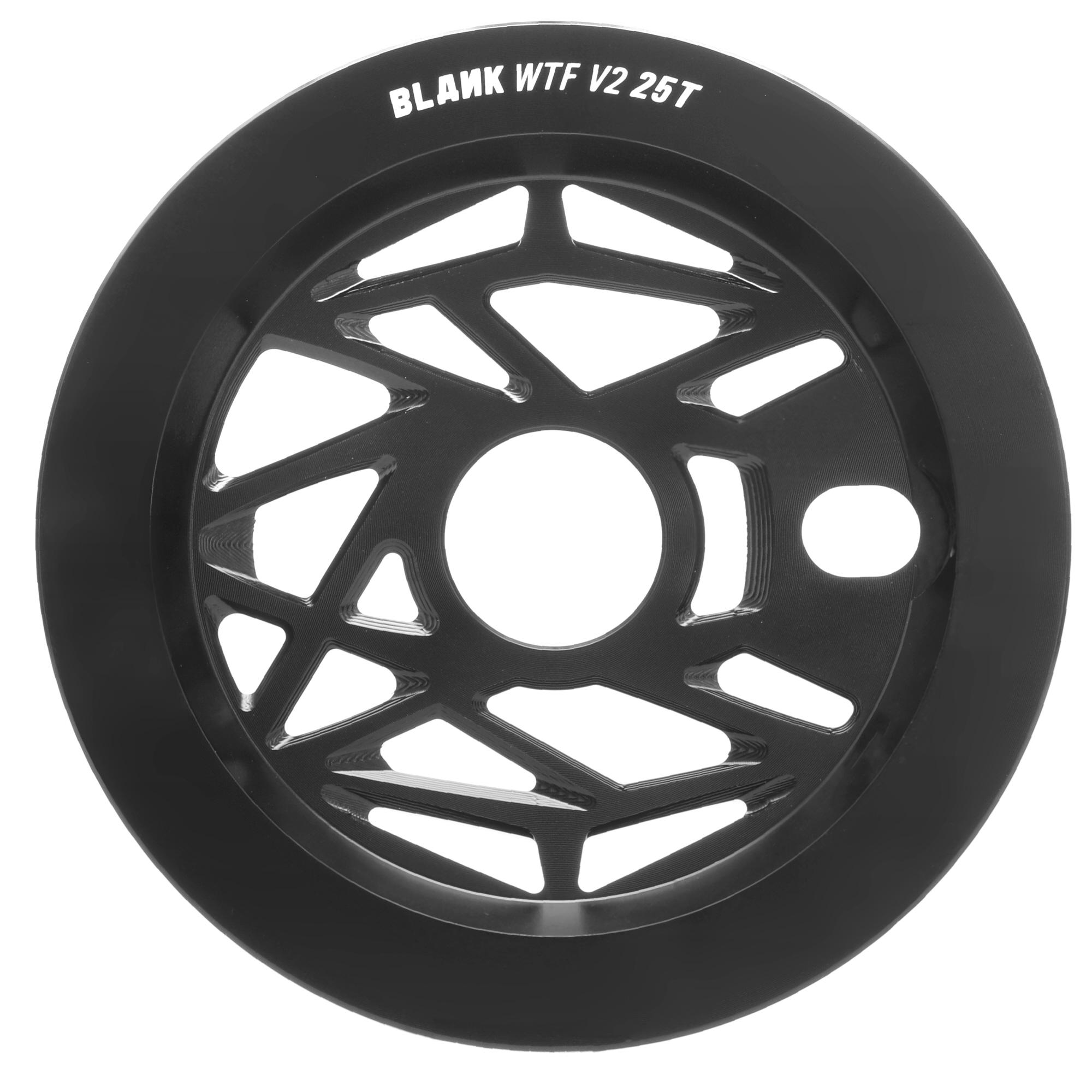 Blank Wtf 2 Bashguard Sprocket  Black