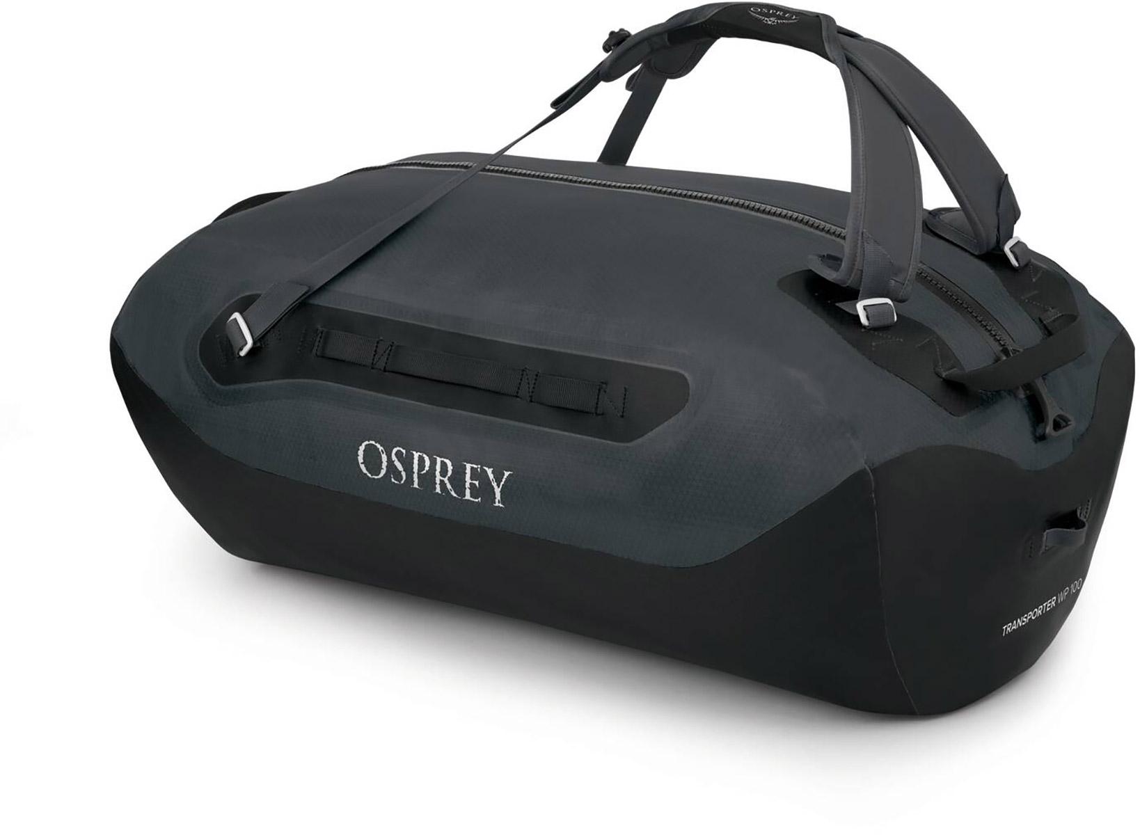Osprey Transporter Waterproof 100 Duffel Bag  Tunnel Vision Grey