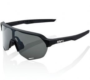 100% S2 Sunglasses Soft Tact Black/smoke Lens
