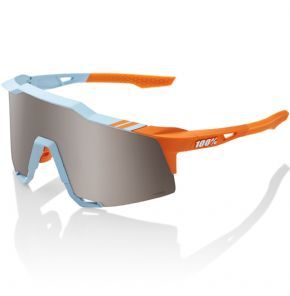 100% Speedcraft Sunglasses Two Tone/hiper Silver Mirror Lens