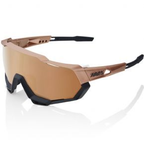 100% Speedtrap Sunglasses Copper Chromium/hiper Copper Mirror Lens