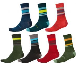 Endura Baabaa Merino Stripe Sock  2023