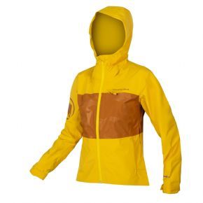 Endura Singletrack 2 Womens Waterproof Jacket Saffron