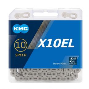 Kmc X10el Silver 114l 10 Speed Chain