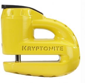 Kryptonite Keeper 5-s Disc Lock With Reminder Cable Yellow