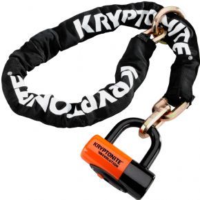 Kryptonite New York Noose With Ev Series 4 Disc Lock 12mm/130cm