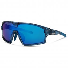 Madison Code Breaker Sunglasses 3 Lens Pack Crystal Gloss Blue