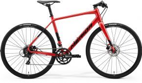 Merida Speeder 200 700c Sports Hybrid Bike Red/black