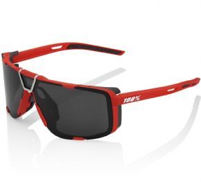 100% Eastcraft Sunglasses Soft Tact Red/black Mirror Lens