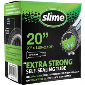 Slime Extra Strong Self-sealing Inner Tube 20 X 1.50-2.125 Schrader Valve
