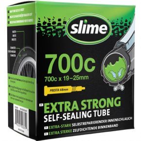 Slime Extra Strong Self-sealing Inner Tube 700c X 19-25 Presta Valve