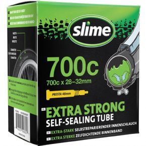 Slime Extra Strong Self-sealing Inner Tube 700c X 28-32 Presta Valve
