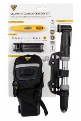 Topeak Deluxe Cycling Wedge Aero Seatpack Pump Accessory Kit