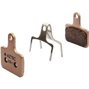 Aztec Sintered Disc Brake Pads For Shimano Flat Mount Callipers