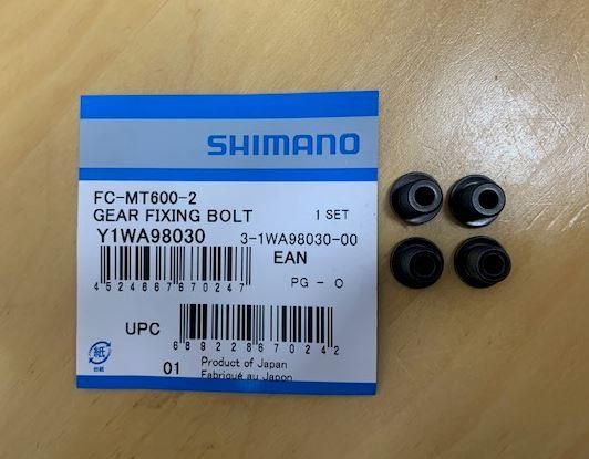 Shimano  Fc-mt600-2 Gear Fixing Bolt  M8 X 8.5 Mm