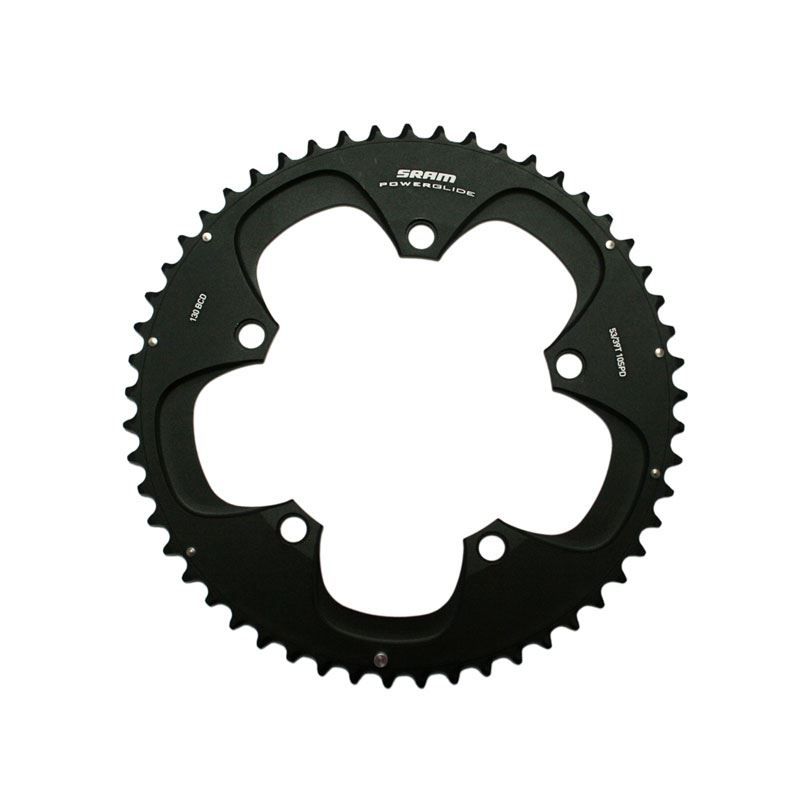 Sram Chainring Road 53t 5 Bolt 130mm Bcd Alum Red