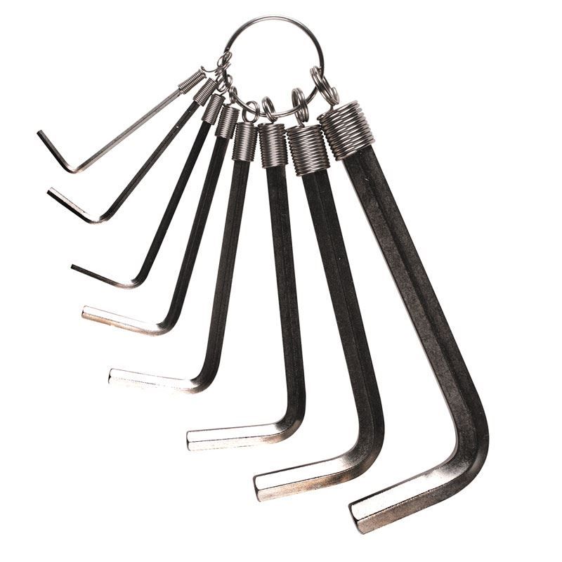 Cyclo Hex. Key Ring Wrench Set (8)