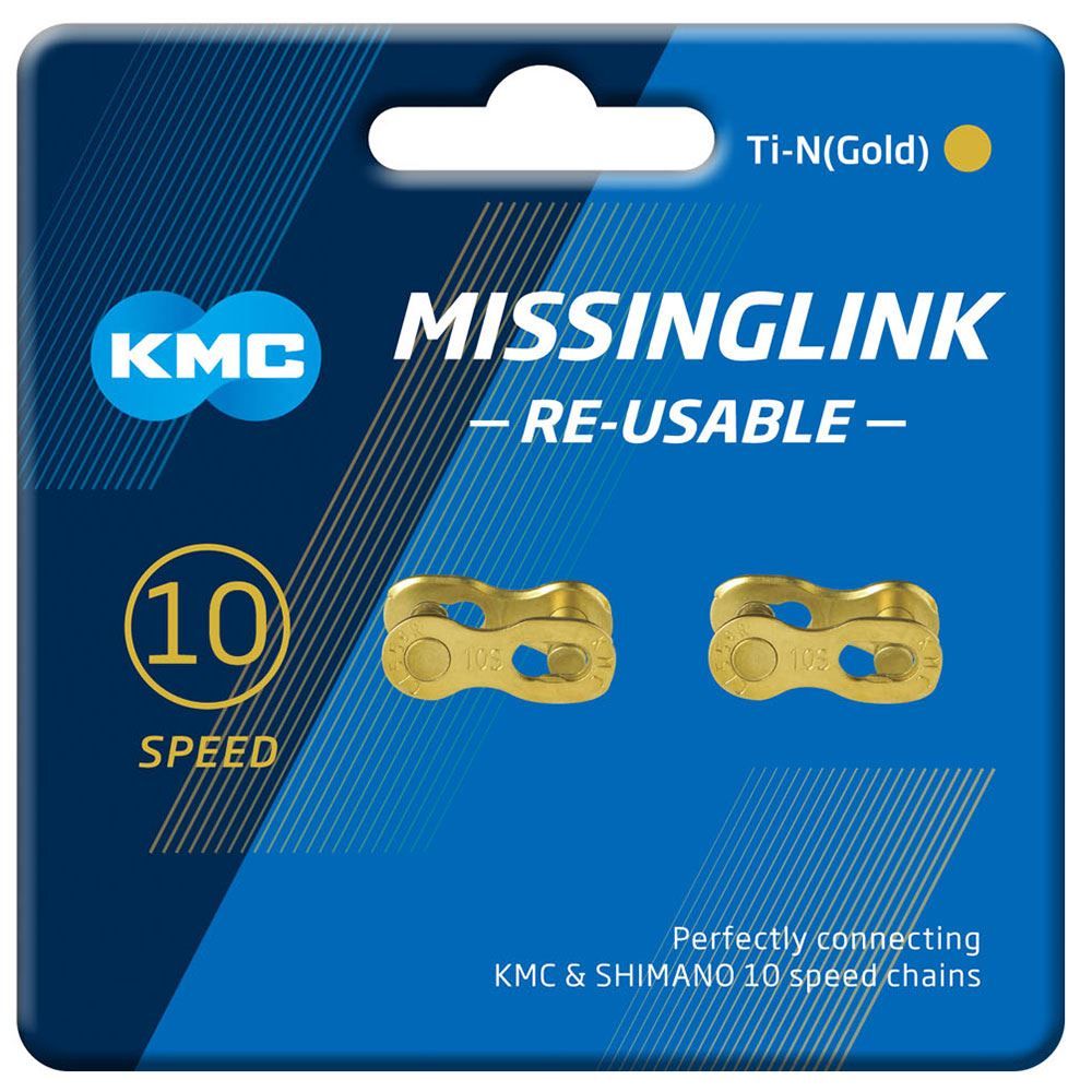 Kmc: Missinglink 10x Joining Links -  Gold