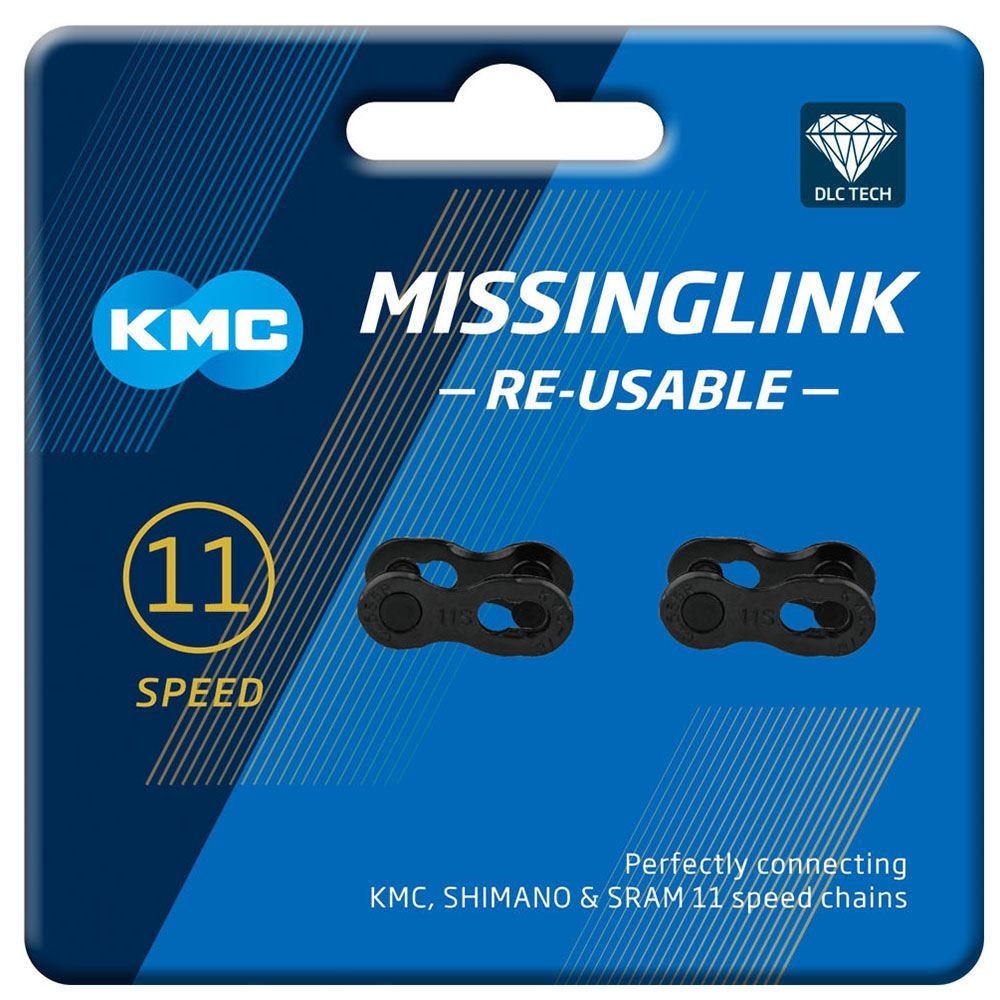 Kmc: Missinglink 11x  Joining Links -  Black
