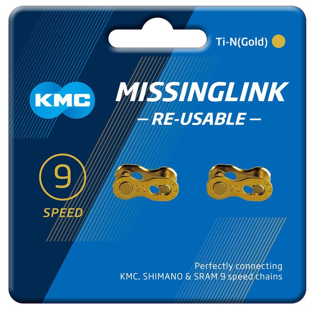 Kmc: Missinglink 9x Joining Links -  Gold