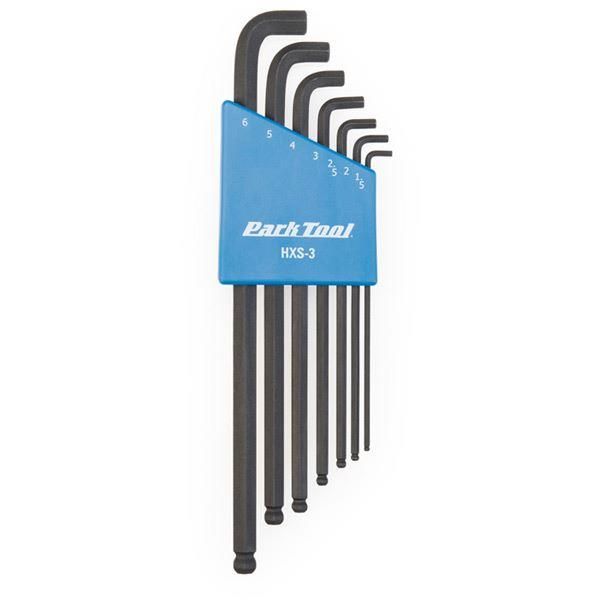 Park Tool: Hxs-3 - Stubby Hex Wrench Set